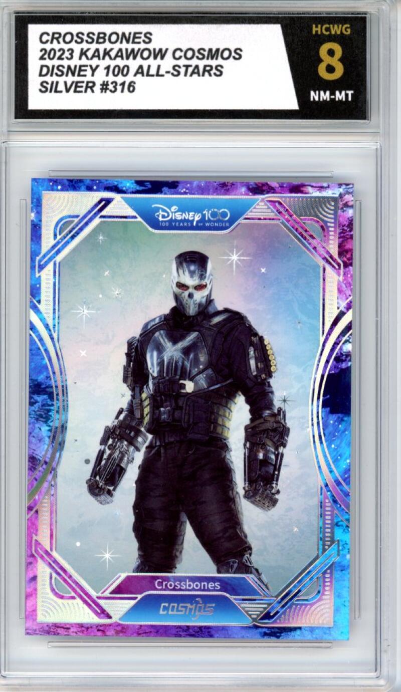 2023 Kakawow Cosmos Disney 100 All-Stars Silver #316 Crossbones HCWG 8 Image 1