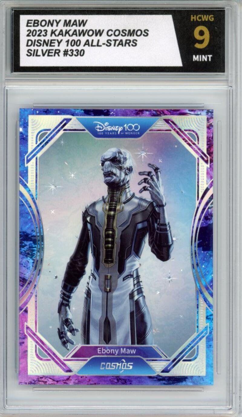 2023 Kakawow Cosmos Disney 100 All-Stars Silver #330 Ebony Maw HCWG 9 Image 1