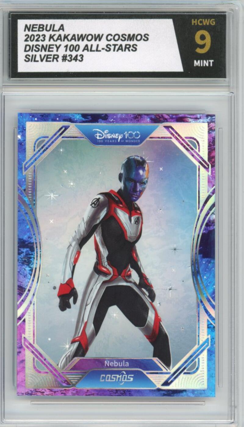 2023 Kakawow Cosmos Disney 100 All-Stars Silver #343 Nebula HCWG 9 Image 1