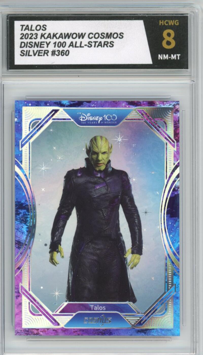 2023 Kakawow Cosmos Disney 100 All-Stars Silver #360 Talos HCWG 8 Image 1