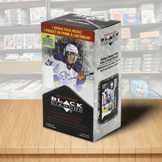 2013-14 Upper Deck Black Diamond Blaster Hockey Box  Image 1