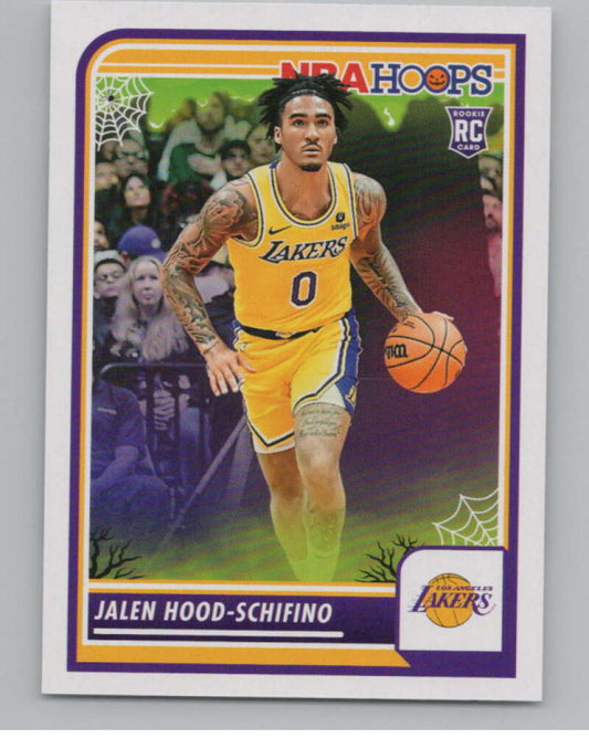 2023-24 Panini Haunted Hoops #19 Jalen Hood-Schifino RC V98405 Image 1