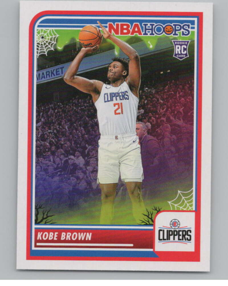 2023-24 Panini Haunted Hoops #55 Kobe Brown RC V98423 Image 1