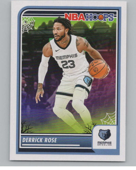 2023-24 Panini Haunted Hoops #72 Derrick Rose V98434 Image 1