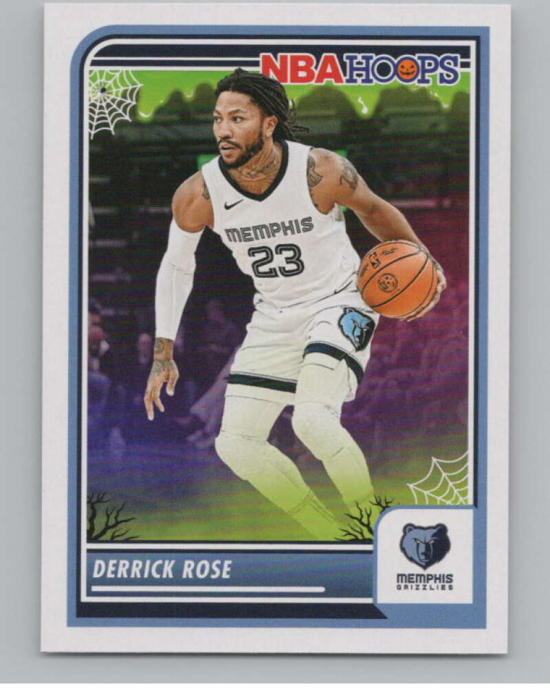 2023-24 Panini Haunted Hoops #72 Derrick Rose V98435 Image 1