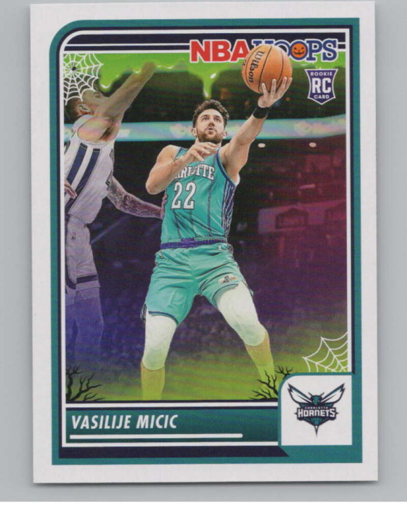 2023-24 Panini Haunted Hoops #75 Vasilije Micic RC V98436 Image 1