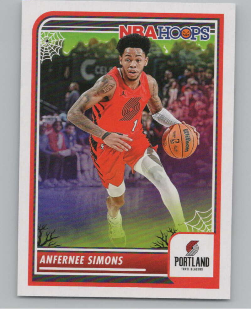 2023-24 Panini Haunted Hoops #79 Anfernee Simons V98440 Image 1