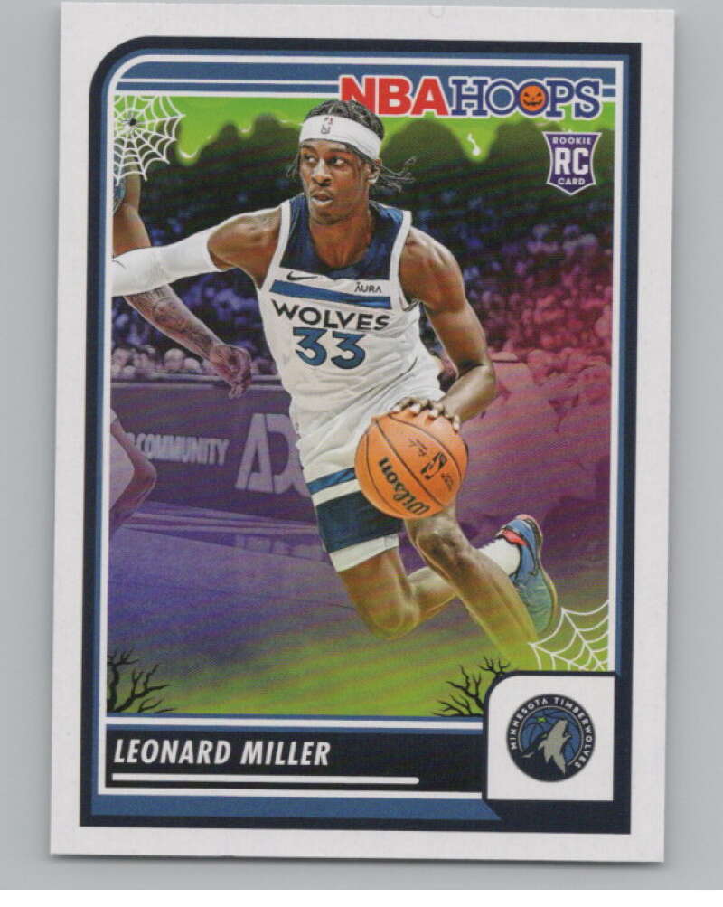 2023-24 Panini Haunted Hoops #80 Leonard Miller RC V98441 Image 1