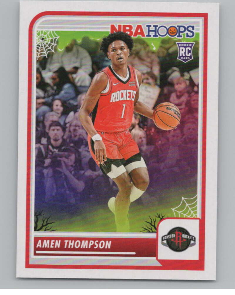 2023-24 Panini Haunted Hoops #86 Amen Thompson RC V98444 Image 1