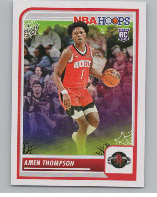 2023-24 Panini Haunted Hoops #86 Amen Thompson RC V98445 Image 1