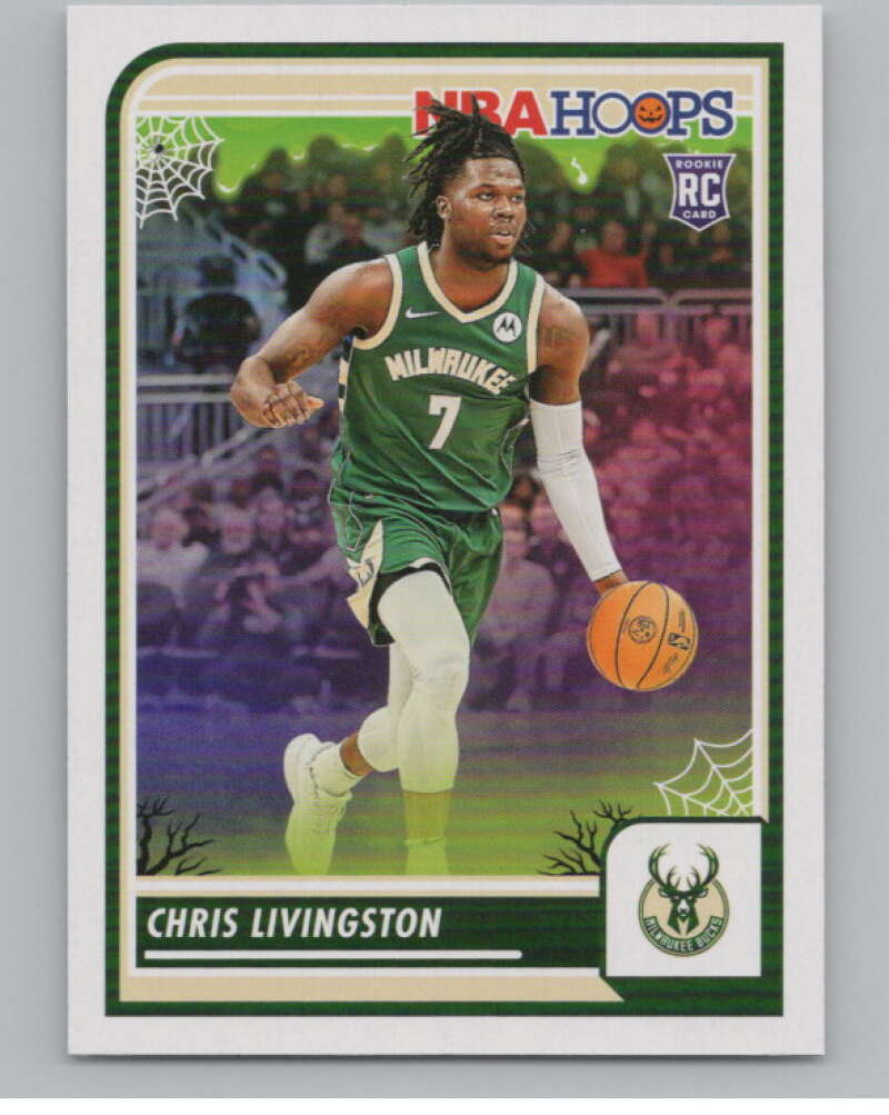 2023-24 Panini Haunted Hoops #99 Chris Livingston RC V98456 Image 1