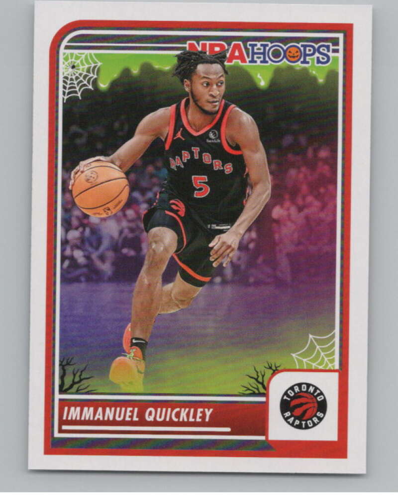 2023-24 Panini Haunted Hoops #105 Immanuel Quickley V98458 Image 1