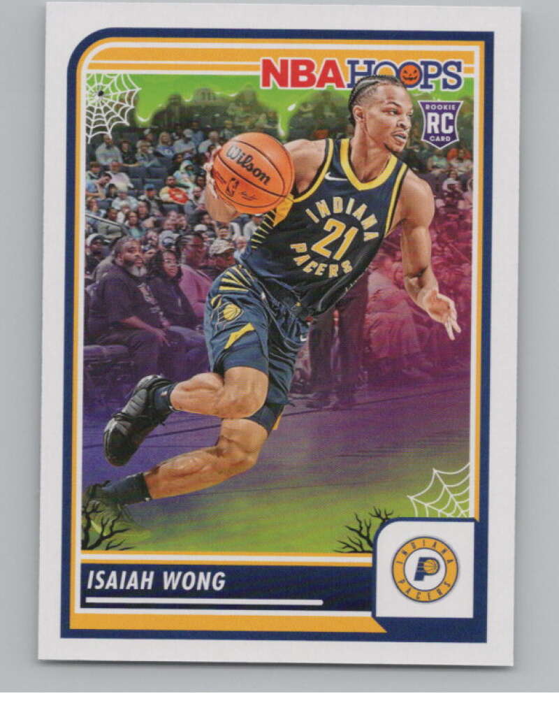 2023-24 Panini Haunted Hoops #139 Isaiah Wong RC V98481 Image 1