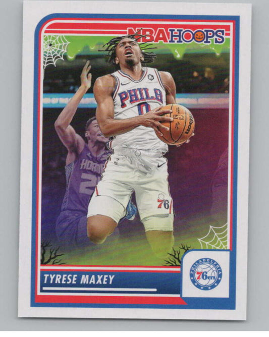 2023-24 Panini Haunted Hoops #144 Tyrese Maxey V98483 Image 1