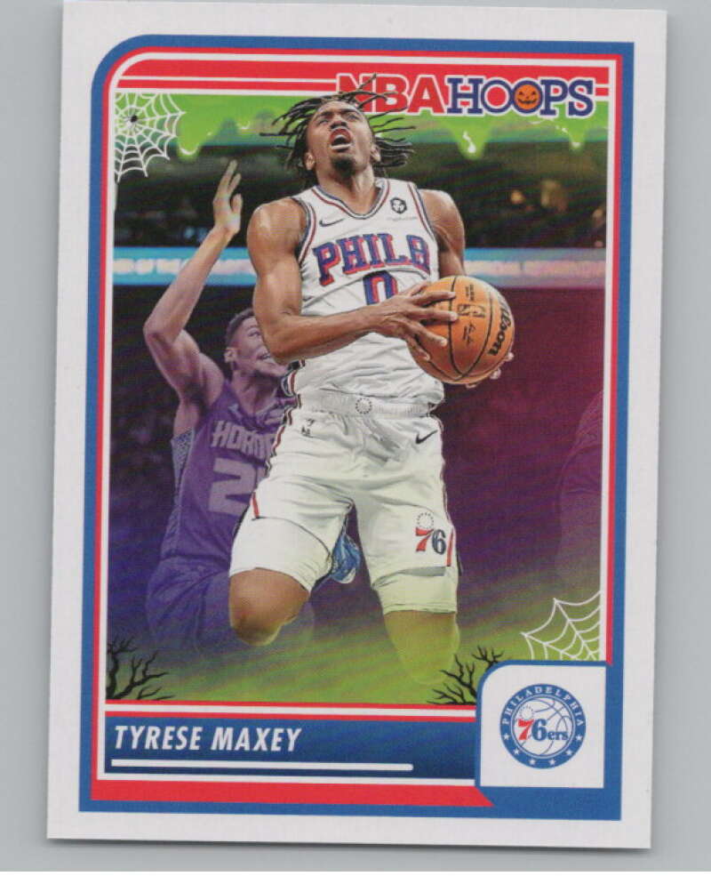 2023-24 Panini Haunted Hoops #144 Tyrese Maxey V98484 Image 1