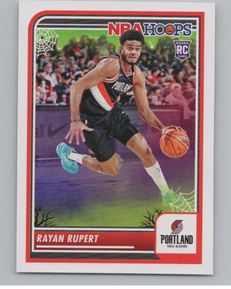 2023-24 Panini Haunted Hoops #155 Rayan Rupert RC V98492 Image 1