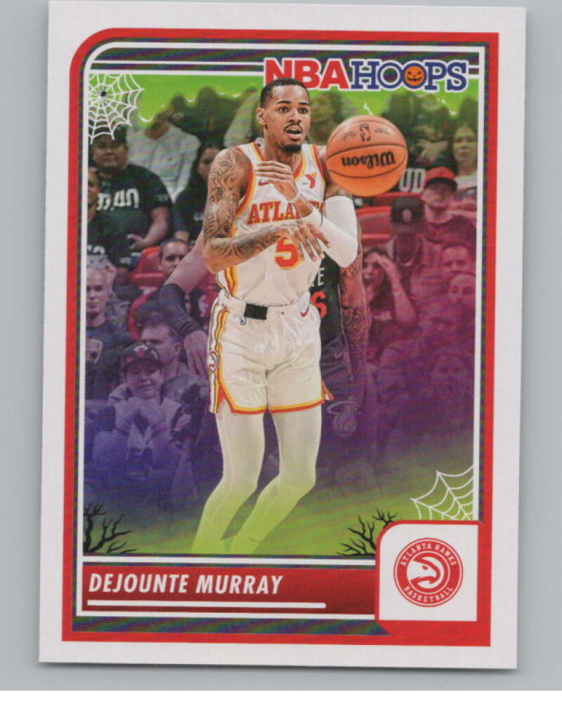 2023-24 Panini Haunted Hoops #163 Dejounte Murray V98498 Image 1