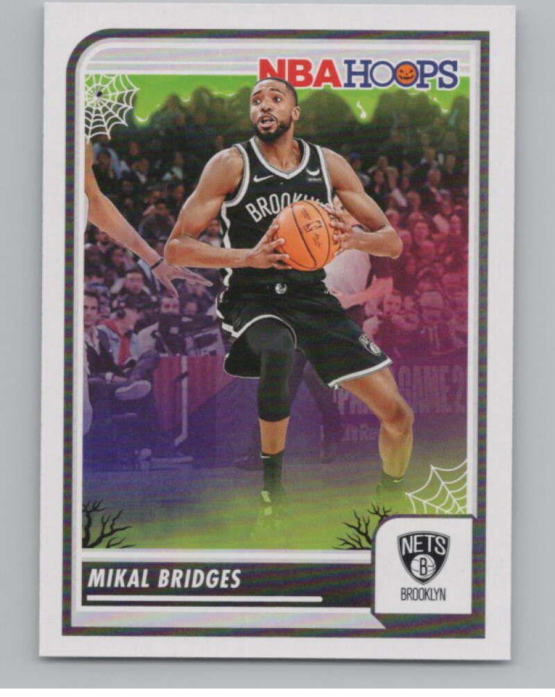 2023-24 Panini Haunted Hoops #180 Mikal Bridges V98504 Image 1