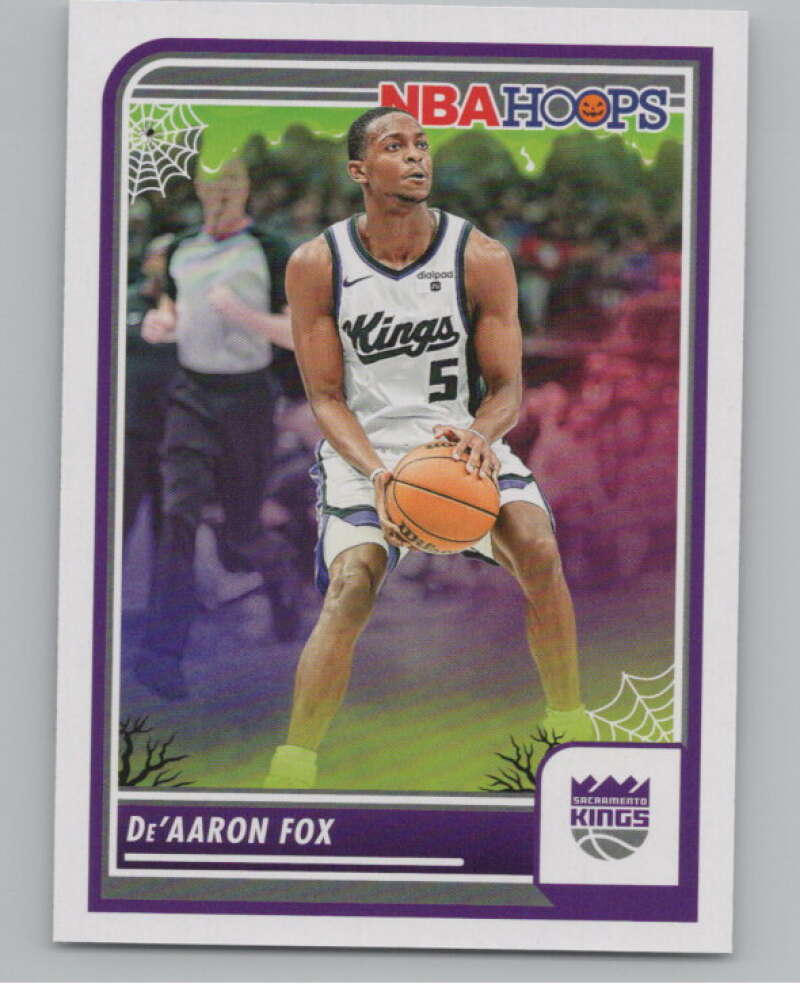 2023-24 Panini Haunted Hoops #199 De'Aaron Fox V98512 Image 1