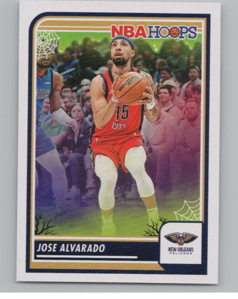 2023-24 Panini Haunted Hoops #210 Jose Alvarado V98522 Image 1