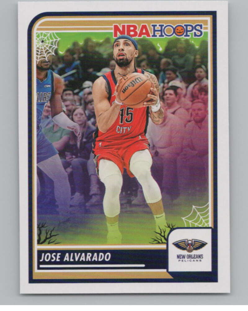 2023-24 Panini Haunted Hoops #210 Jose Alvarado V98523 Image 1