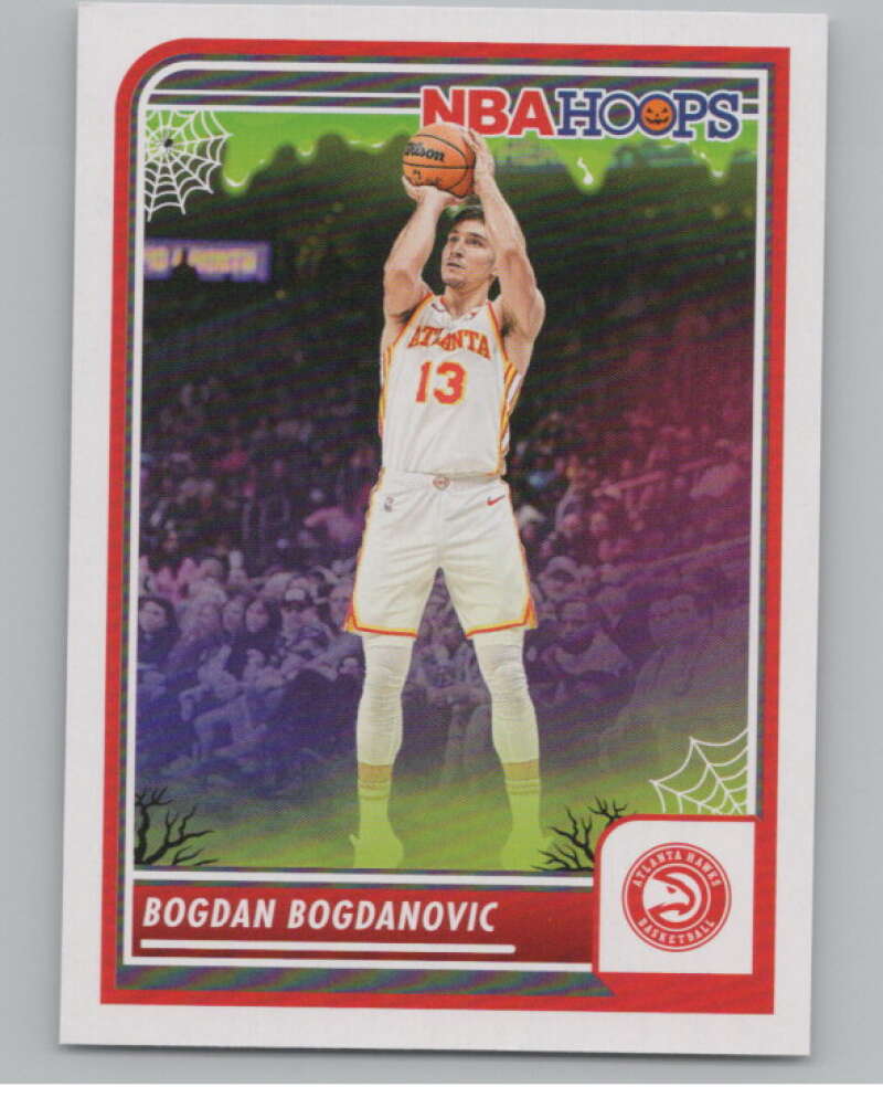 2023-24 Panini Haunted Hoops #218 Bogdan Bogdanovic V98527 Image 1