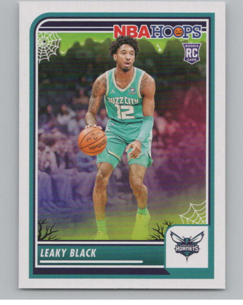 2023-24 Panini Haunted Hoops #248 Leaky Black RC V98541 Image 1