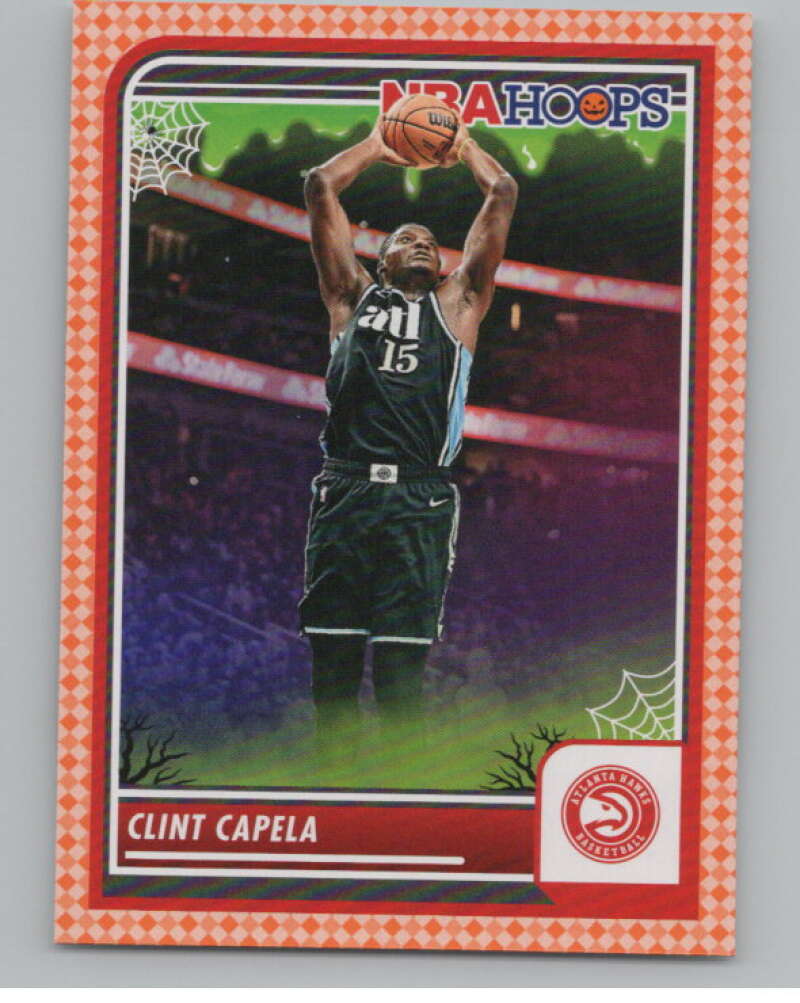 2023-24 Panini Haunted Hoops Orange #25 Clint Capela V98579 Image 1