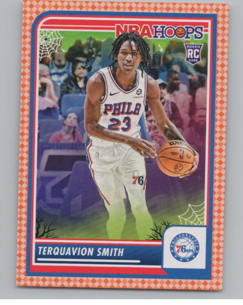 2023-24 Panini Haunted Hoops Orange #50 Terquavion Smith V98584 Image 1