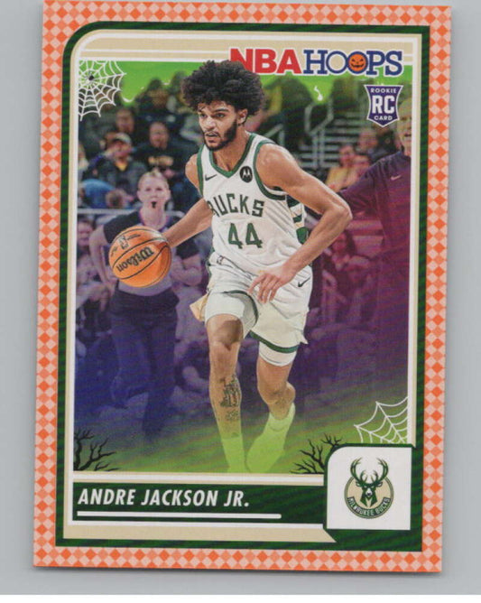 2023-24 Panini Haunted Hoops Orange #67 Andre Jackson Jr. V98587 Image 1