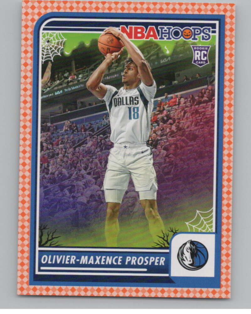 2023-24 Panini Haunted Hoops Orange #103 Olivier-Maxence Prosper V98597 Image 1