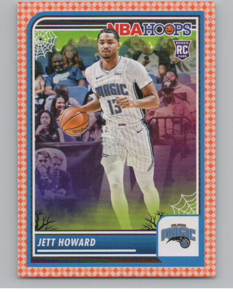 2023-24 Panini Haunted Hoops Orange #129 Jett Howard V98606 Image 1