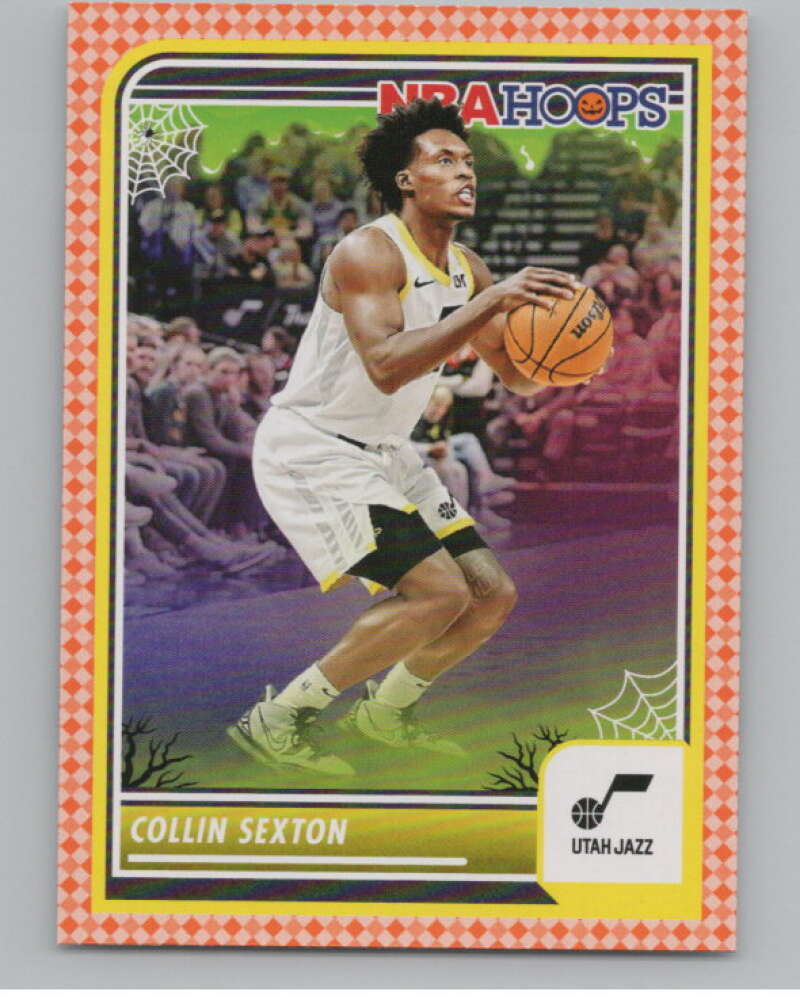 2023-24 Panini Haunted Hoops Orange #131 Collin Sexton V98607 Image 1