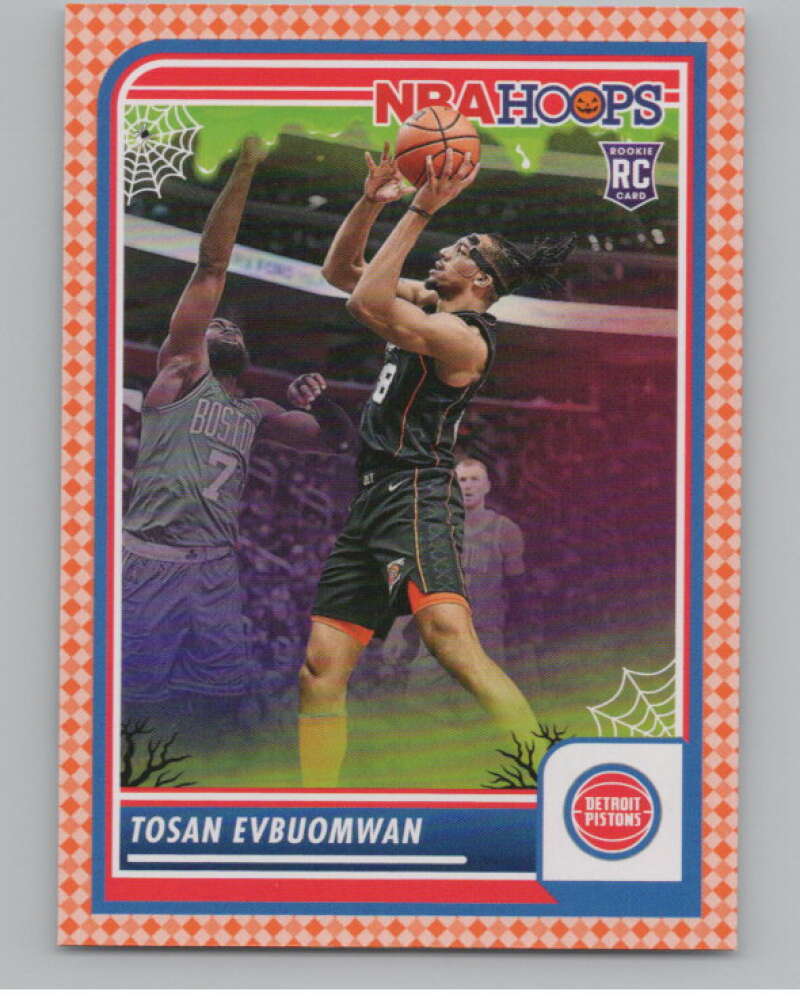 2023-24 Panini Haunted Hoops Orange #133 Tosan Evbuomwan V98608 Image 1