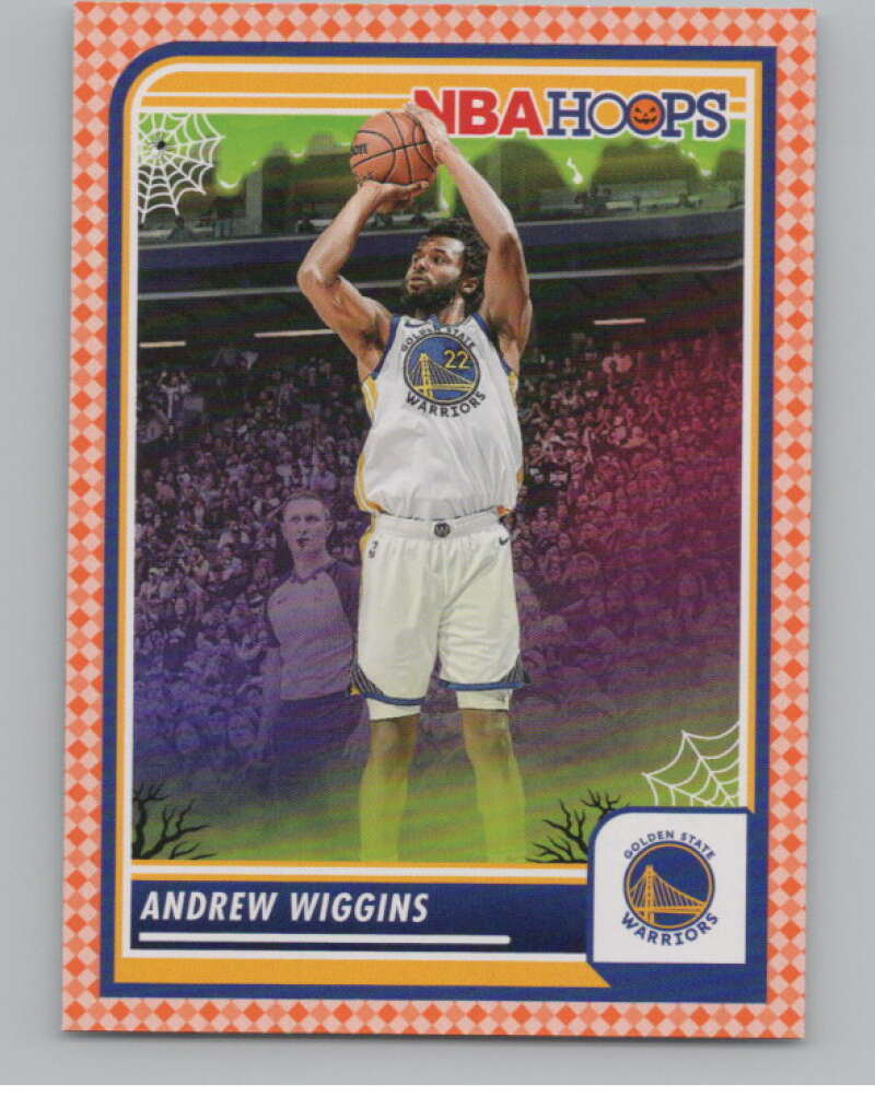 2023-24 Panini Haunted Hoops Orange #140 Andrew Wiggins V98611 Image 1