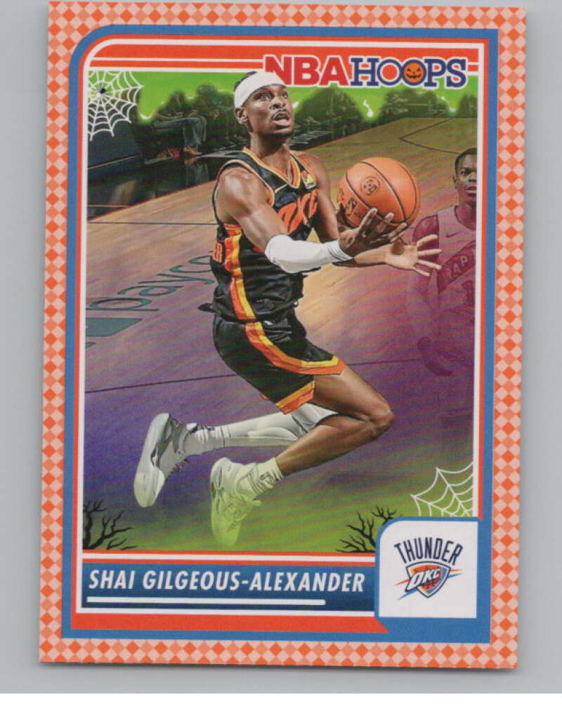 2023-24 Panini Haunted Hoops Orange #147 Shai Gilgeous-Alexander V98612 Image 1