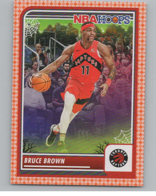 2023-24 Panini Haunted Hoops Orange #202 Bruce Brown V98615 Image 1