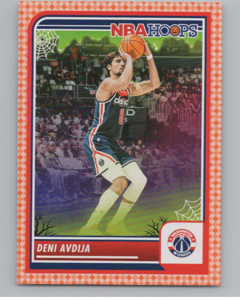 2023-24 Panini Haunted Hoops Orange #226 Deni Avdija V98621 Image 1