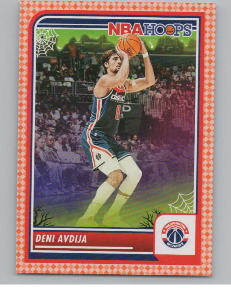 2023-24 Panini Haunted Hoops Orange #226 Deni Avdija V98622 Image 1