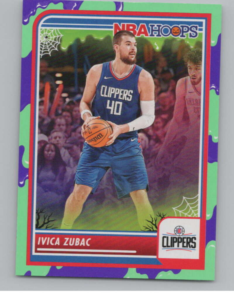 2023-24 Hoops Haunted Hoops Slime #7 Ivica Zubac V98632 Image 1