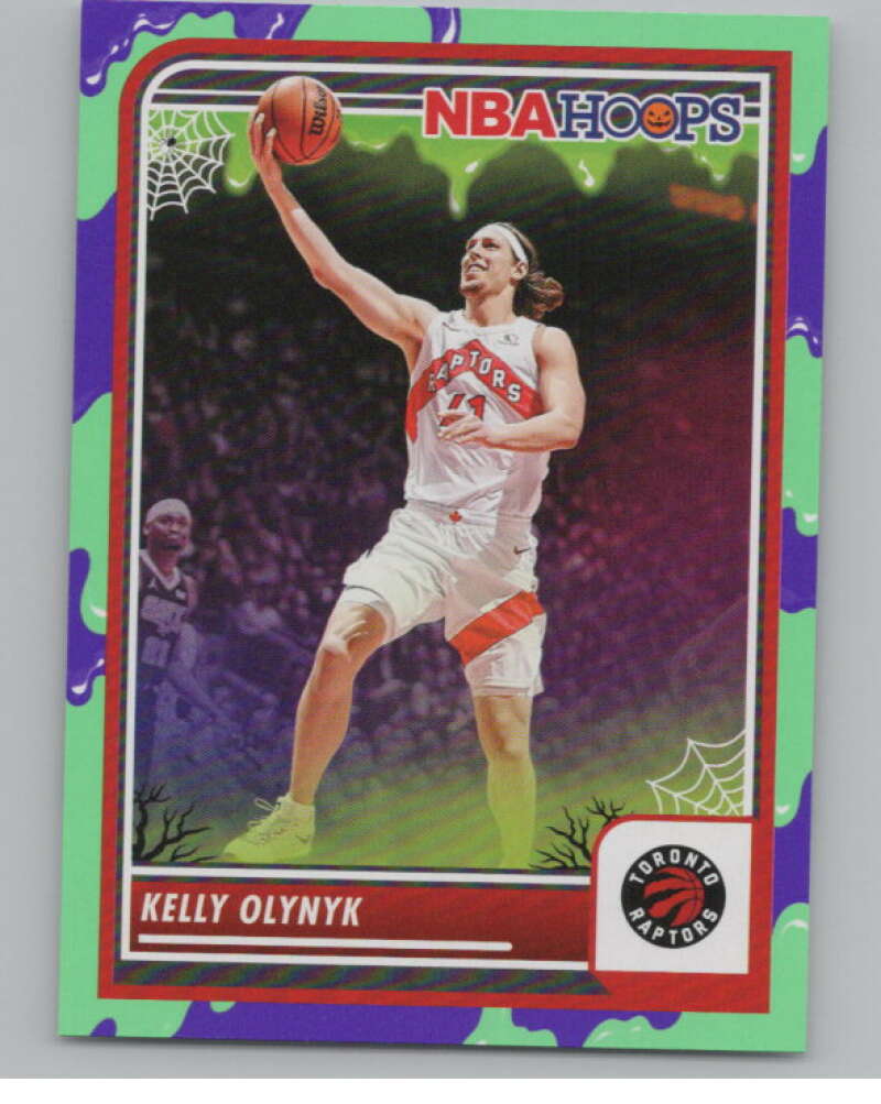 2023-24 Hoops Haunted Hoops Slime #44 Kelly Olynyk V98638 Image 1