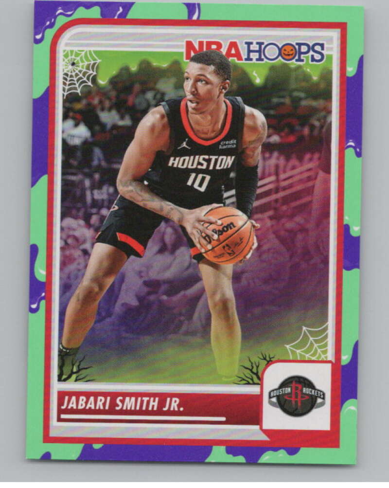 2023-24 Hoops Haunted Hoops Slime #71 Jabari Smith Jr. V98641 Image 1