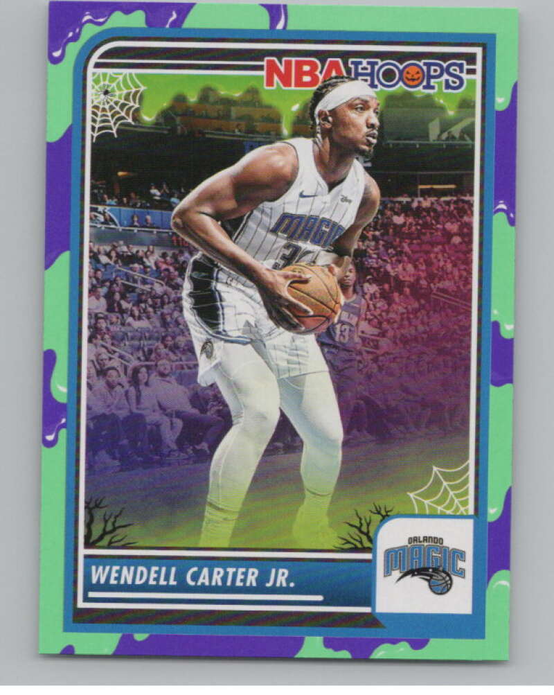 2023-24 Hoops Haunted Hoops Slime #174 Wendell Carter Jr. V98649 Image 1
