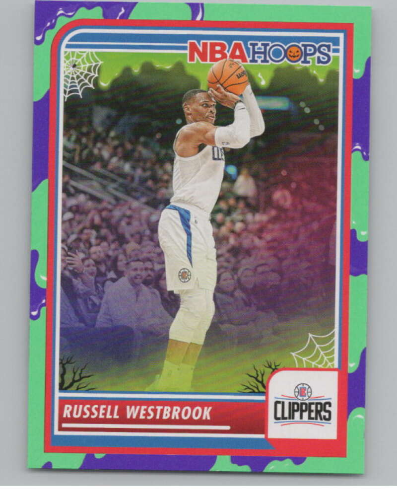 2023-24 Hoops Haunted Hoops Slime #211 Russell Westbrook V98652 Image 1