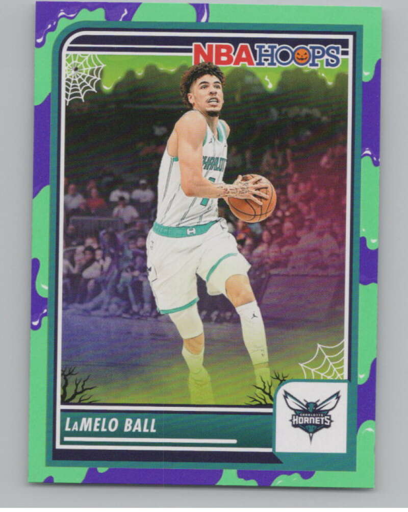 2023-24 Hoops Haunted Hoops Slime #240 LaMelo Ball V98654 Image 1