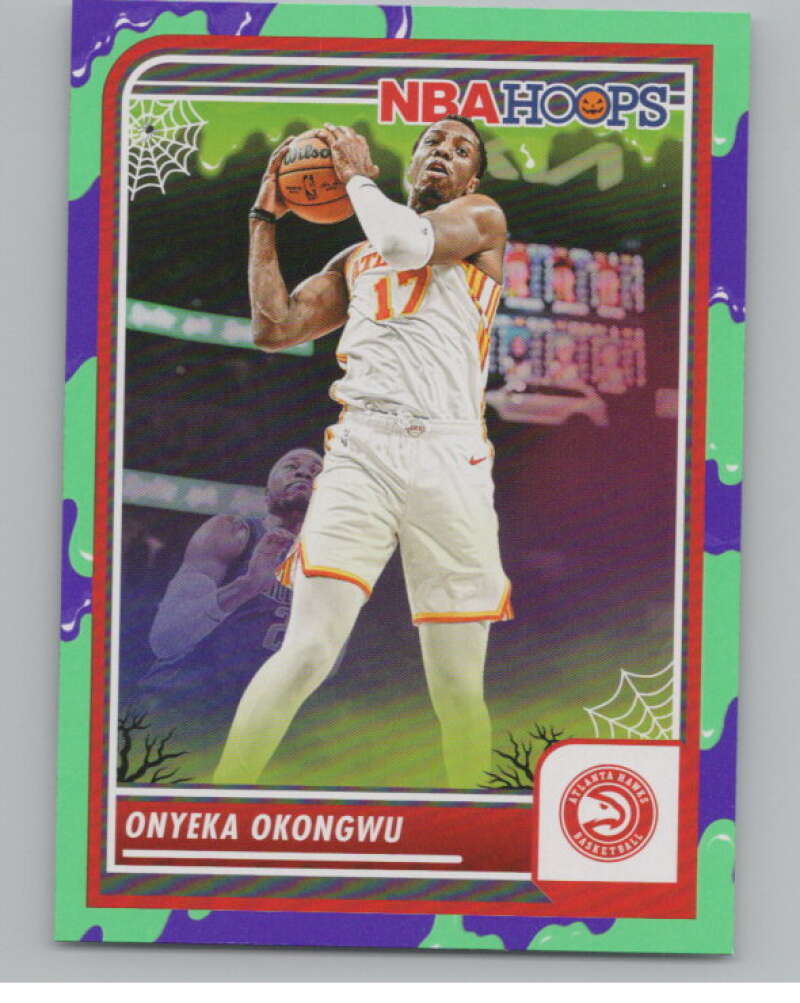 2023-24 Hoops Haunted Hoops Slime #244 Onyeka Okongwu V98655 Image 1