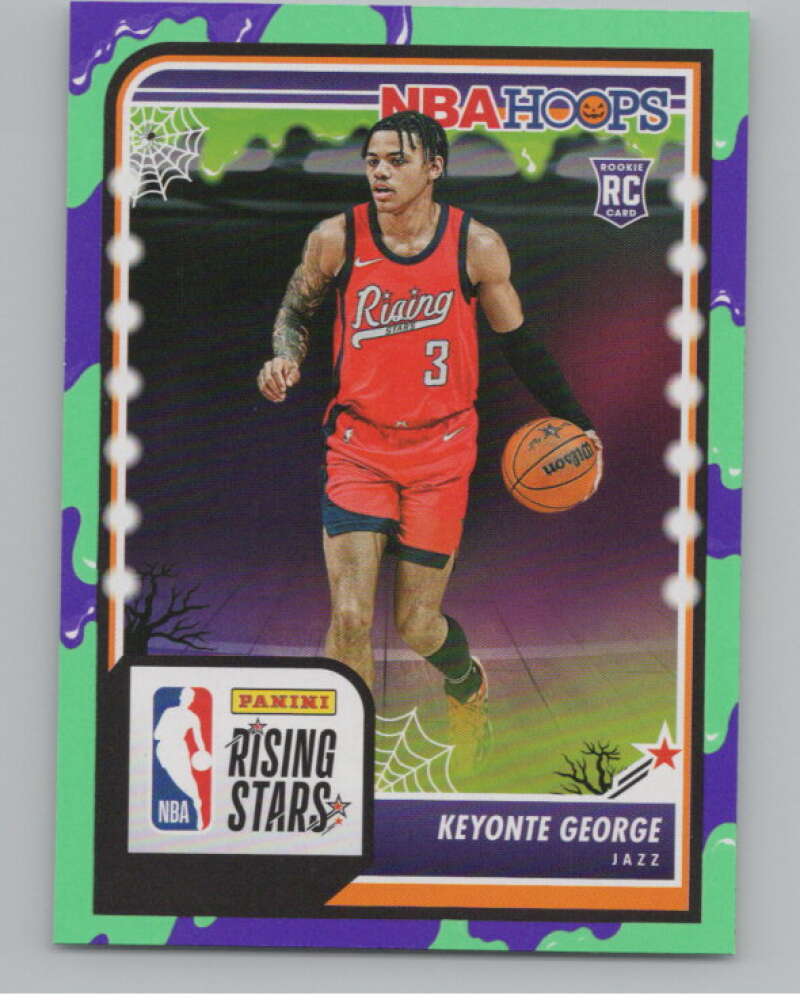 2023-24 Hoops Haunted Hoops Slime #283 Keyonte George RS V98660 Image 1