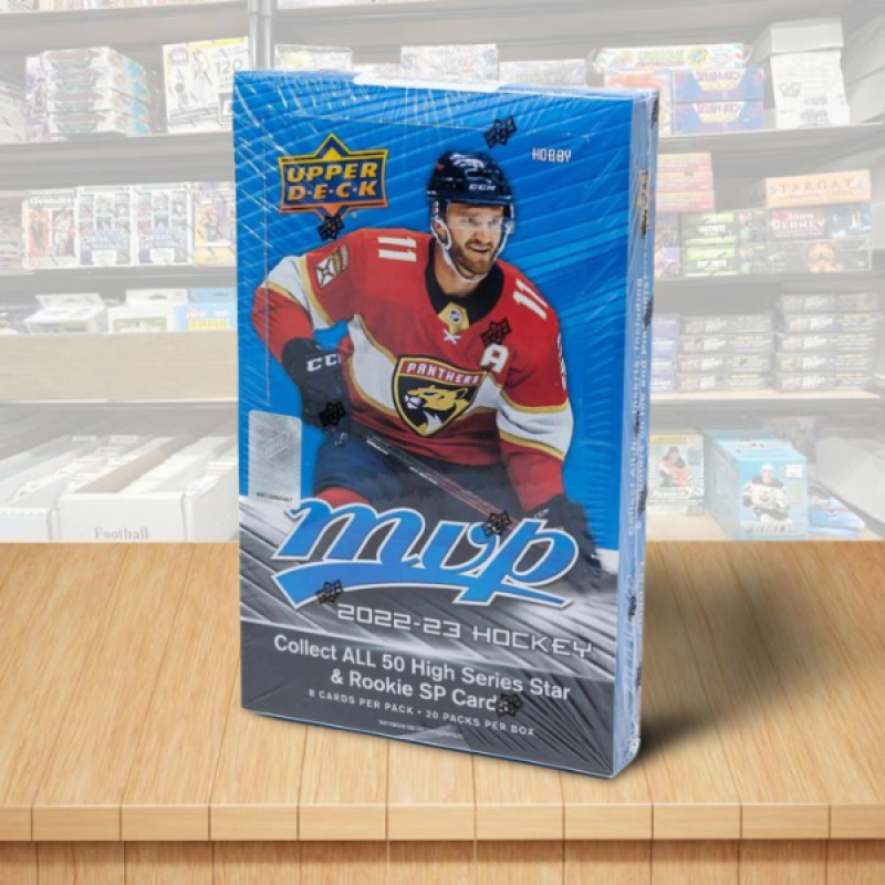 2022-23 Upper Deck MVP Factory Sealed Hockey HOBBY Box - 20 packs Image 1