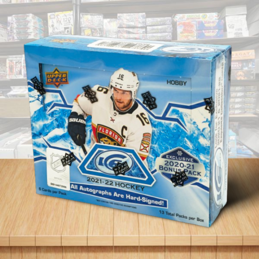 2021-22 Upper Deck Ice Factory Sealed Hockey HOBBY Box - Bonus Pack Image 1