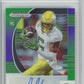 2020 Prizm Draft Picks Autograph Purple Green #204 Juwan Johnson /199 RC HCWG 9 Image 1